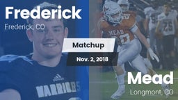 Matchup: Frederick vs. Mead  2018