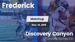 Matchup: Frederick vs. Discovery Canyon  2018