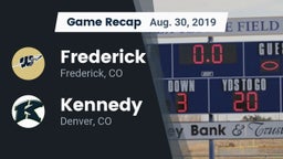 Recap: Frederick  vs. Kennedy  2019