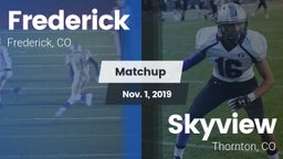 Matchup: Frederick vs. Skyview  2019