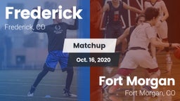 Matchup: Frederick vs. Fort Morgan  2020