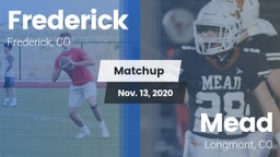 Matchup: Frederick vs. Mead  2020