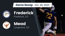Recap: Frederick  vs. Mead  2022