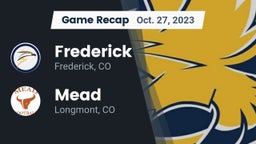 Recap: Frederick  vs. Mead  2023