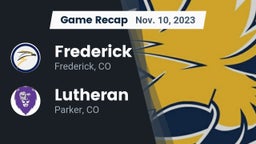 Recap: Frederick  vs. Lutheran  2023