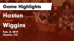 Haxtun  vs Wiggins  Game Highlights - Feb. 8, 2019