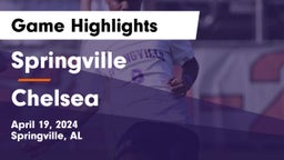 Springville  vs Chelsea  Game Highlights - April 19, 2024