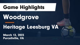 Woodgrove  vs Heritage  Leesburg VA Game Highlights - March 13, 2023