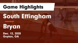 South Effingham  vs Bryan  Game Highlights - Dec. 12, 2020