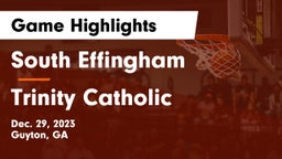 South Effingham  vs Trinity Catholic Game Highlights - Dec. 29, 2023