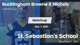 Matchup: Buckingham Browne & vs. St. Sebastian's School 2017