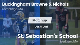 Matchup: Buckingham Browne & vs. St. Sebastian's School 2018