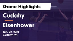 Cudahy  vs Eisenhower  Game Highlights - Jan. 22, 2021