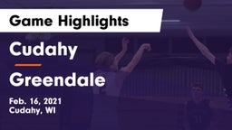 Cudahy  vs Greendale  Game Highlights - Feb. 16, 2021