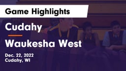 Cudahy  vs Waukesha West  Game Highlights - Dec. 22, 2022