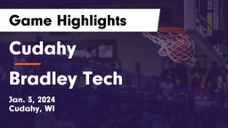 Cudahy  vs Bradley Tech  Game Highlights - Jan. 3, 2024