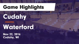 Cudahy  vs Waterford  Game Highlights - Nov 22, 2016