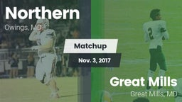 Matchup: Northern  vs. Great Mills 2017
