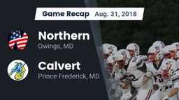 Recap: Northern  vs. Calvert  2018