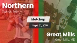 Matchup: Northern  vs. Great Mills 2018