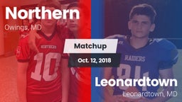 Matchup: Northern  vs. Leonardtown  2018