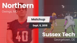 Matchup: Northern  vs. Sussex Tech  2019