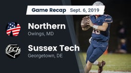 Recap: Northern  vs. Sussex Tech  2019