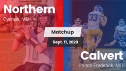 Matchup: Northern  vs. Calvert  2020