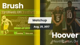 Matchup: Brush  vs. Hoover  2017