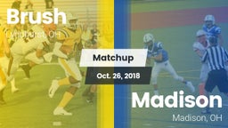 Matchup: Brush  vs. Madison  2018