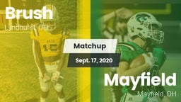 Matchup: Brush  vs. Mayfield  2020