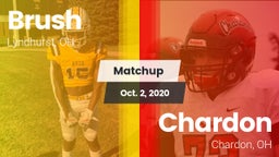 Matchup: Brush  vs. Chardon  2020