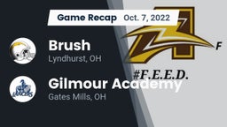 Recap: Brush  vs. Gilmour Academy  2022