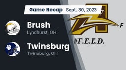 Recap: Brush  vs. Twinsburg  2023
