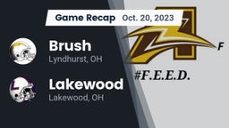 Recap: Brush  vs. Lakewood  2023