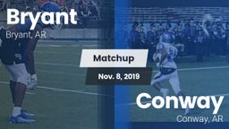 Matchup: Bryant  vs. Conway  2019