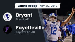 Recap: Bryant  vs. Fayetteville  2019