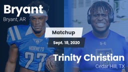 Matchup: Bryant  vs. Trinity Christian  2020