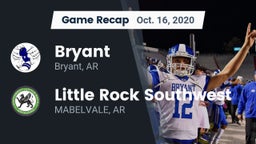 Recap: Bryant  vs. Little Rock Southwest  2020