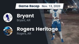 Recap: Bryant  vs. Rogers Heritage  2020