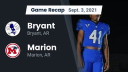 Recap: Bryant  vs. Marion  2021