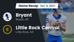 Recap: Bryant  vs. Little Rock Central  2021