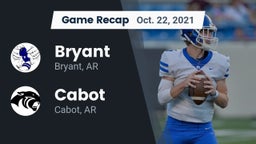 Recap: Bryant  vs. Cabot  2021