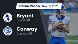 Recap: Bryant  vs. Conway  2021