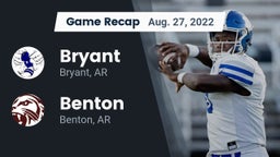 Recap: Bryant  vs. Benton  2022
