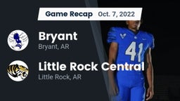 Recap: Bryant  vs. Little Rock Central  2022