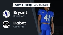 Recap: Bryant  vs. Cabot  2022