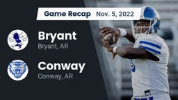 Recap: Bryant  vs. Conway  2022