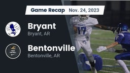 Recap: Bryant  vs. Bentonville  2023