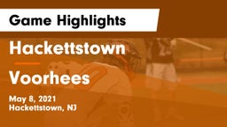 Hackettstown  vs Voorhees  Game Highlights - May 8, 2021